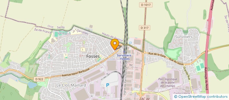 localisation de l'entreprise MONSIEUR MADJID MOURAKEB à FOSSES