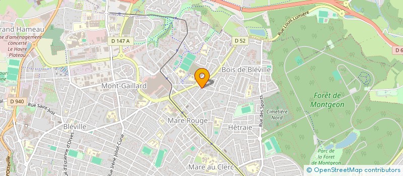 localisation de l'entreprise MONSIEUR MADJID NASSAH  LE HAVRE