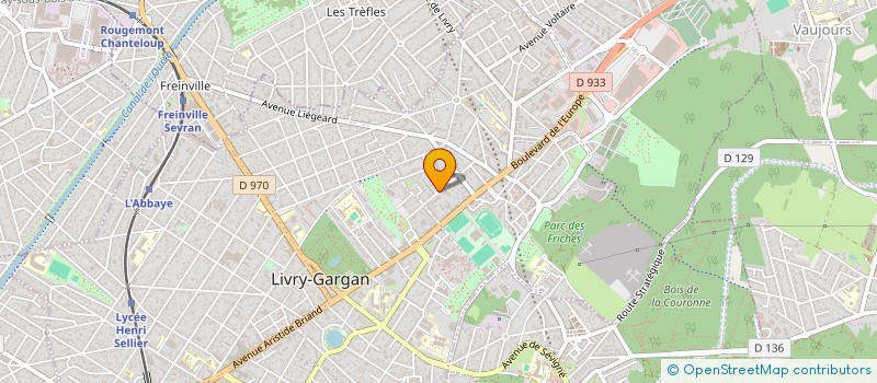 localisation de l'entreprise MONSIEUR MADJID OUERDANE à LIVRY-GARGAN