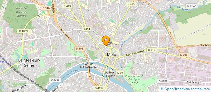 localisation de l'entreprise MONSIEUR MADJID OULD ALI à MELUN
