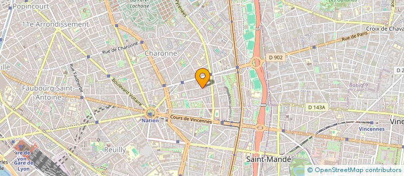 localisation de l'entreprise MONSIEUR MADJID TESSADA  PARIS