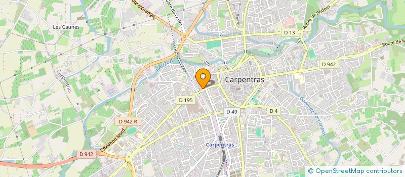 localisation de l'entreprise MONSIEUR MADJID TIGRINE à CARPENTRAS