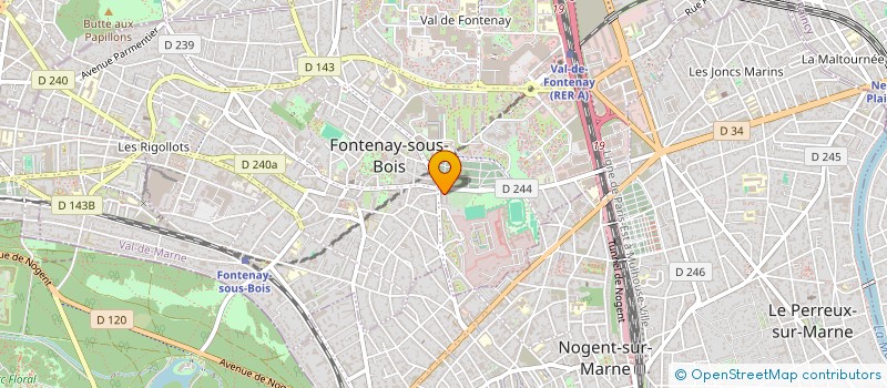 localisation de l'entreprise MONSIEUR MADJID ZOURDANI à FONTENAY-SOUS-BOIS