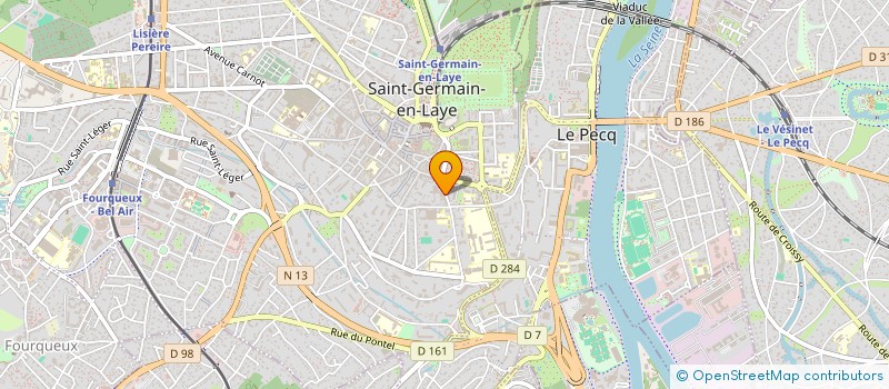 localisation de l'entreprise MONSIEUR MADJIDE MOHAMED BEN  SAINT-GERMAIN-EN-LAYE