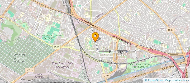 localisation de l'entreprise MONSIEUR MADOU CAMARA à BOBIGNY