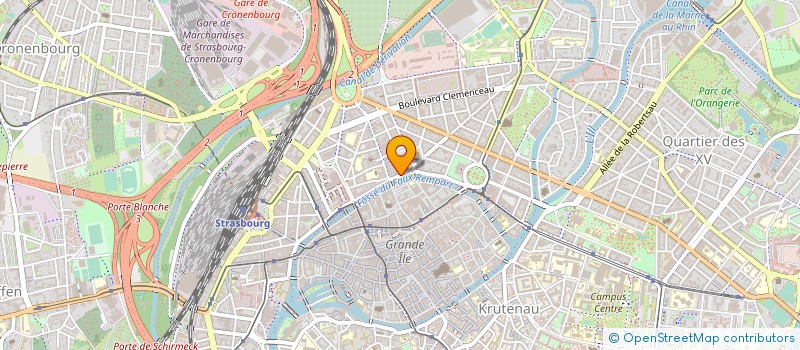 localisation de l'entreprise MONSIEUR MADOU GUEYE à STRASBOURG