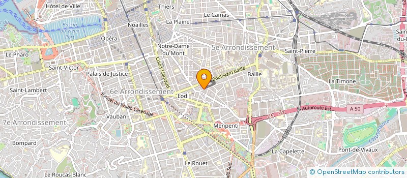 localisation de l'entreprise MONSIEUR MADOU KONE  MARSEILLE