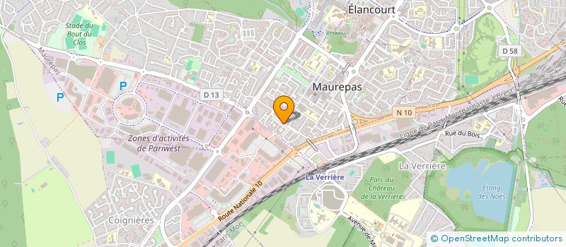 localisation de l'entreprise MONSIEUR MADY CAMARA  MAUREPAS