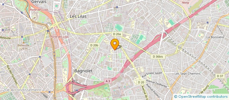 localisation de l'entreprise MONSIEUR MADY CISSE  LE BLANC-MESNIL