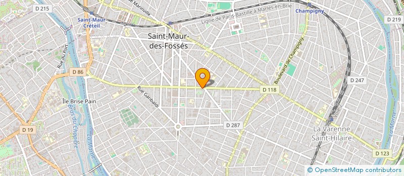 localisation de l'entreprise MONSIEUR MADY CISSOKO à SAINT-MAUR-DES-FOSSES