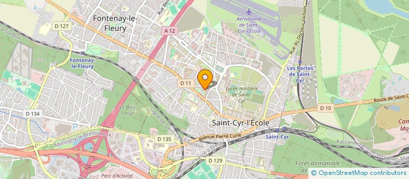 localisation de l'entreprise MONSIEUR MADY DIALLO à SAINT-CYR-L'ECOLE