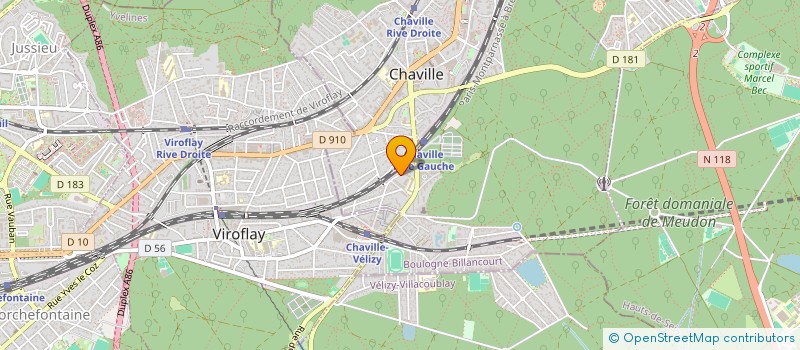 localisation de l'entreprise MONSIEUR MADY DIALLO à CHAVILLE
