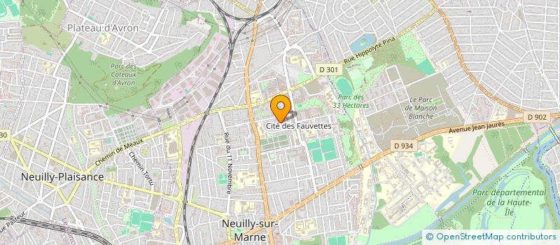 localisation de l'entreprise MONSIEUR MADY-FODIET DIANKA  NEUILLY-SUR-MARNE