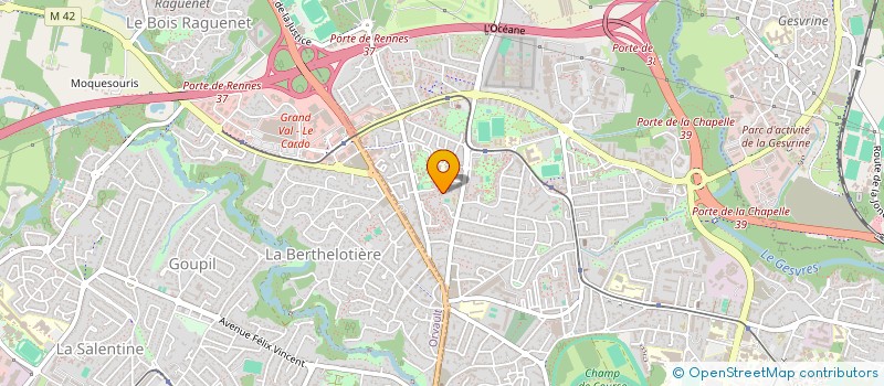 localisation de l'entreprise MONSIEUR MADY GASSAMA à NANTES