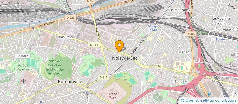 localisation de l'entreprise MONSIEUR MADY YATABRE à NOISY-LE-SEC