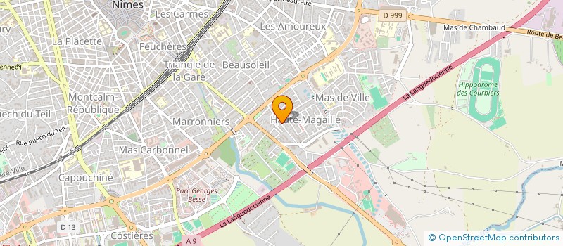 localisation de l'entreprise MONSIEUR MADYAN SAADAOUI  NIMES