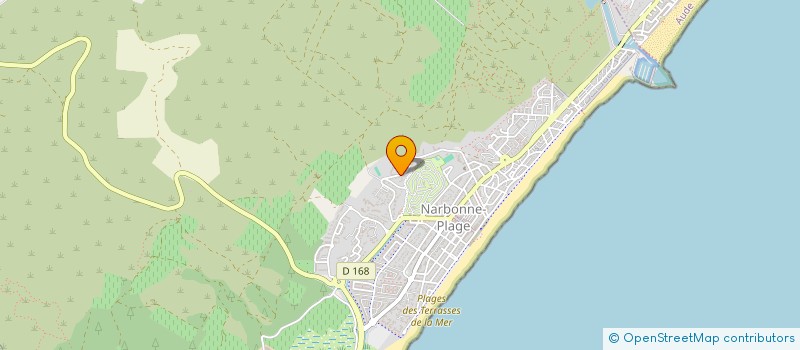 localisation de l'entreprise MONSIEUR MAE POUPARD  NARBONNE