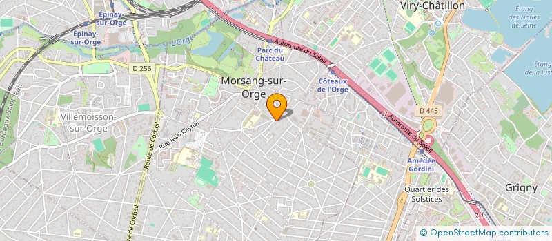 localisation de l'entreprise MONSIEUR MAEL ADVIELLE à MORSANG-SUR-ORGE
