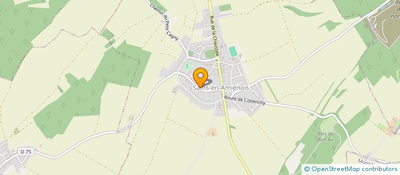 localisation de l'entreprise MONSIEUR MAEL ANDRE-ROMAGNY  SAINS-EN-AMIENOIS