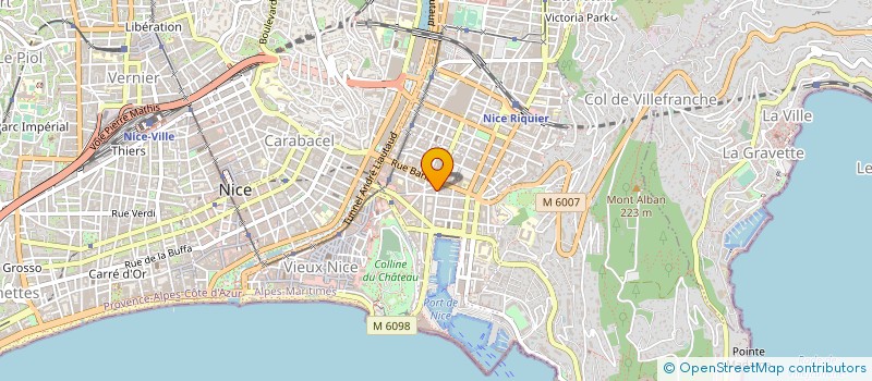 localisation de l'entreprise MONSIEUR MAEL ANTOONS à NICE
