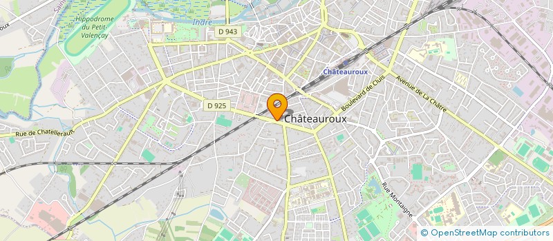 localisation de l'entreprise MONSIEUR MAEL BAUER à CHATEAUROUX