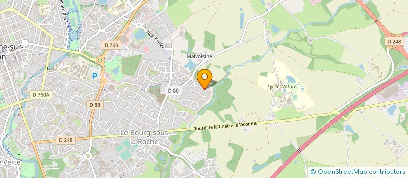 localisation de l'entreprise MONSIEUR MAEL BEKDAS à LA ROCHE-SUR-YON