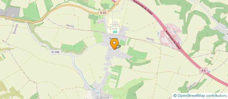 localisation de l'entreprise MONSIEUR MAEL BERTRAND  QUENNE