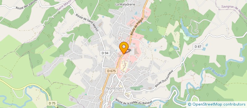 localisation de l'entreprise MONSIEUR MAEL BEUTELSTETTER  ST-FRONT-LA-RIVIERE