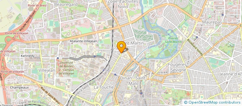 localisation de l'entreprise MONSIEUR MAEL BIEUZENT  SAINT-MALO