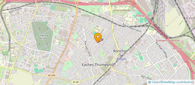 localisation de l'entreprise MONSIEUR MAEL BOUDARI à FACHES-THUMESNIL
