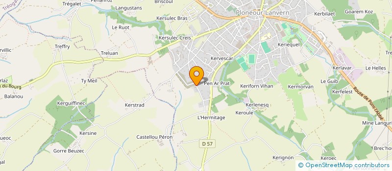 localisation de l'entreprise MONSIEUR MAEL BOURDOULOUS à PLONEOUR-LANVERN