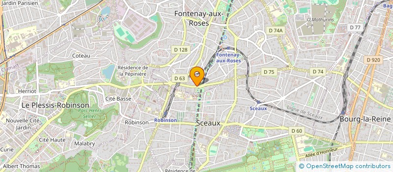 localisation de l'entreprise MONSIEUR MAEL BRISSAC à FONTENAY-AUX-ROSES