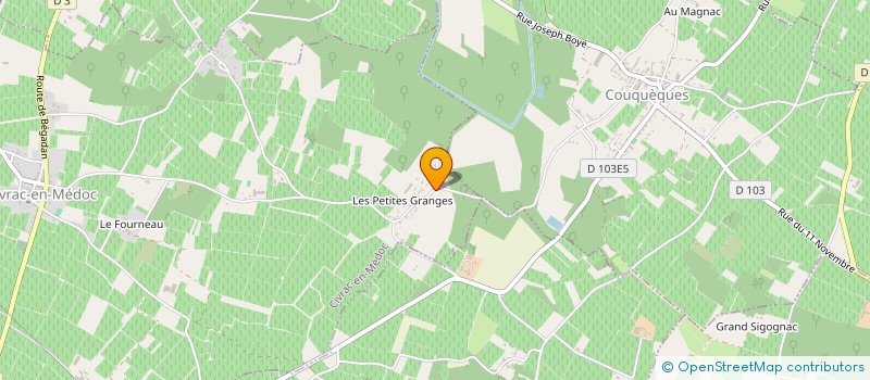 localisation de l'entreprise MONSIEUR MAEL BULTET TOUITOU  CIVRAC-EN-MEDOC