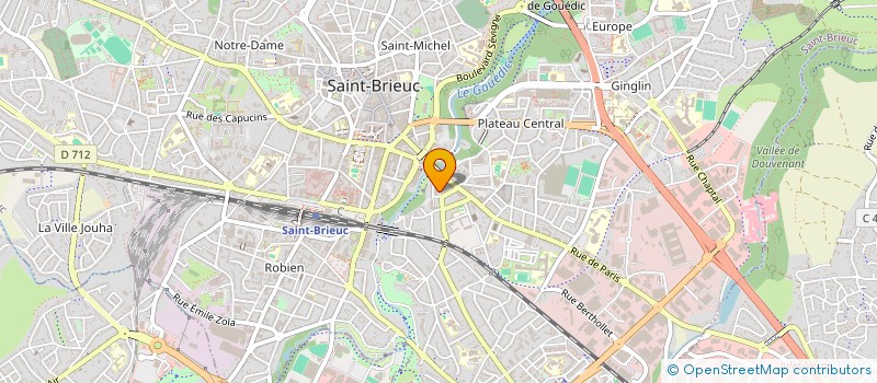 localisation de l'entreprise MONSIEUR MAEL CAOUDAL à SAINT-BRIEUC