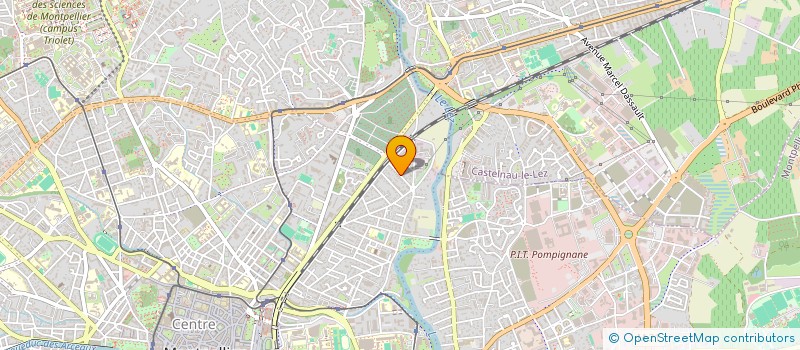 localisation de l'entreprise MONSIEUR MAEL CHARTIER  BEZIERS