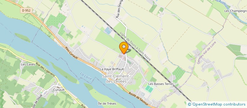 localisation de l'entreprise MONSIEUR MAEL CORVAISIER  GENNES-VAL-DE-LOIRE