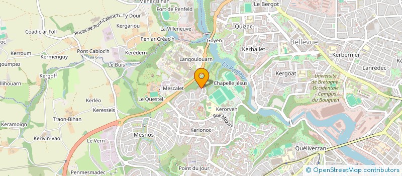 localisation de l'entreprise MONSIEUR MAEL DALLA VEDOVA à BREST