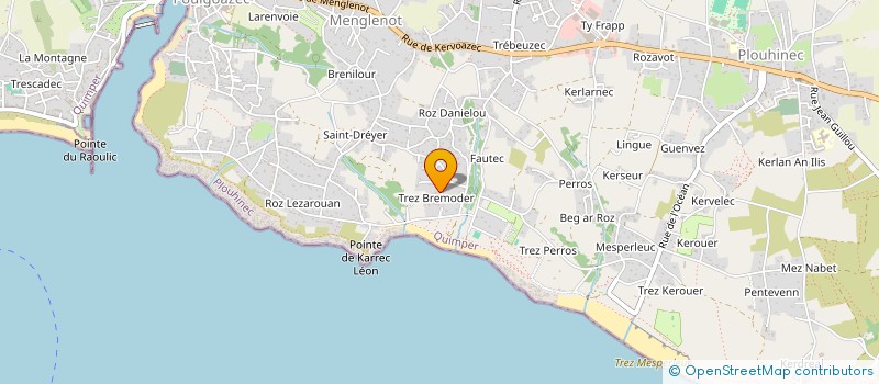 localisation de l'entreprise MONSIEUR MAEL DAOULAS  PLOUHINEC