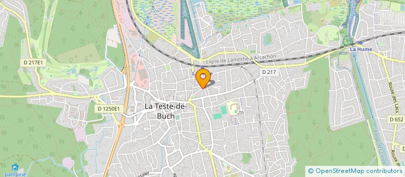 localisation de l'entreprise MONSIEUR MAEL DE GOES  LA TESTE-DE-BUCH