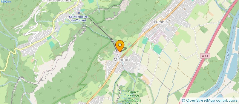 localisation de l'entreprise MONSIEUR MAEL DEMONT--FERAT  LUMBIN