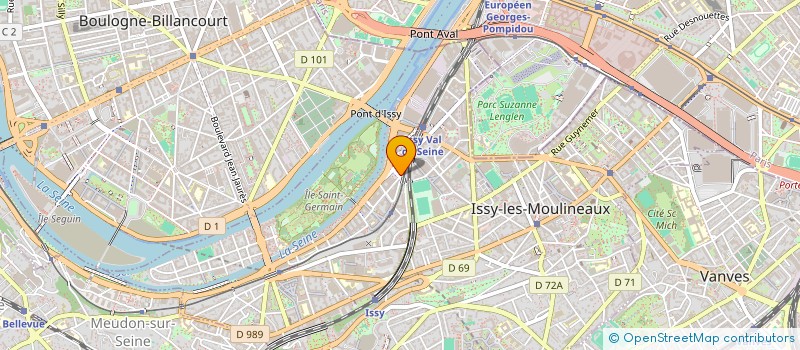 localisation de l'entreprise MONSIEUR MAEL DIAGNE à ISSY-LES-MOULINEAUX