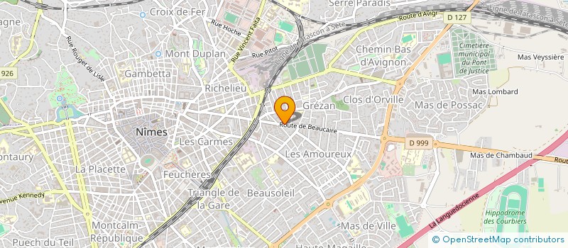 localisation de l'entreprise MONSIEUR MAEL ENJOLRAS  NIMES