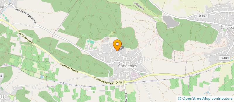 localisation de l'entreprise MONSIEUR MAEL FAULE  CONGENIES