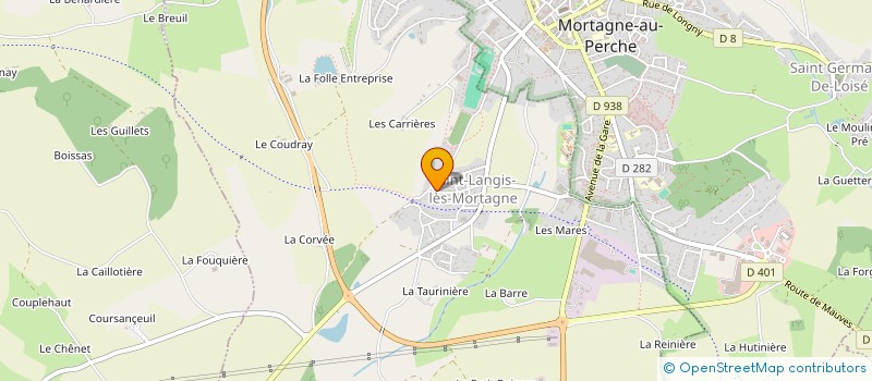 localisation de l'entreprise MONSIEUR MAEL GARNIER à PARFONDEVAL