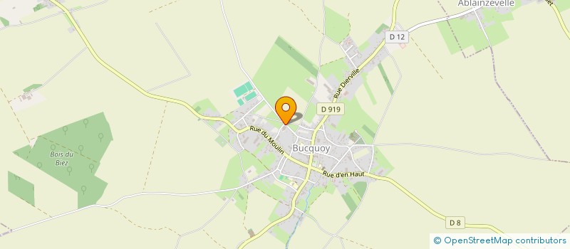 localisation de l'entreprise MONSIEUR MAEL GONCALVES  BUCQUOY