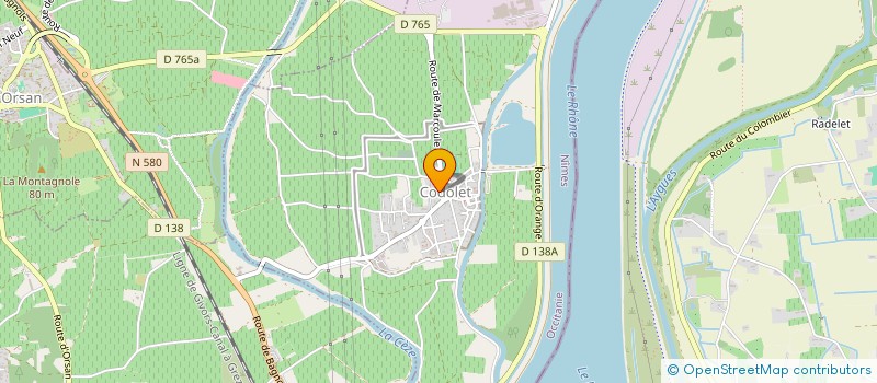 localisation de l'entreprise MONSIEUR MAEL GREGOR  CODOLET