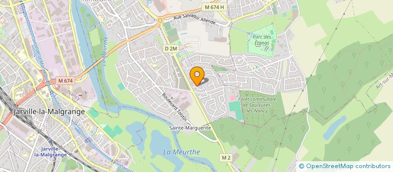 localisation de l'entreprise MONSIEUR MAEL HERTGEN  SAULXURES-LES-NANCY