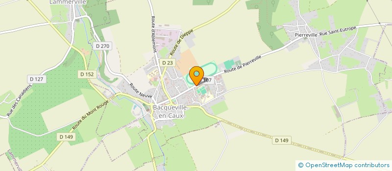 localisation de l'entreprise MONSIEUR MAEL HOCQUET  BACQUEVILLE-EN-CAUX