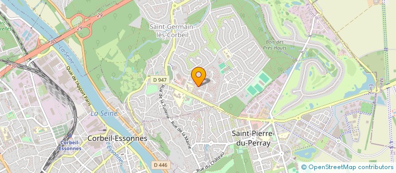 localisation de l'entreprise MONSIEUR MAEL HOLBECQ  SAINT-GERMAIN-LES-CORBEIL