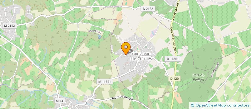 localisation de l'entreprise MONSIEUR MAEL JANSSEN  SAINT-DREZERY